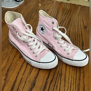 Converse Pink High-Top Sneakers Sz: 7